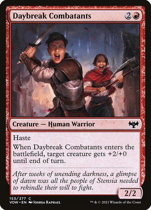 VOW: Daybreak Combatants