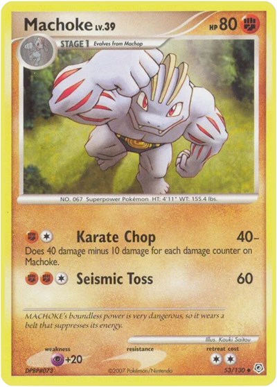 DP: Machoke (Reverse Holofoil)