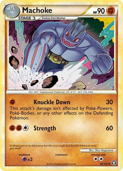 TM: Machoke (Reverse Holofoil)