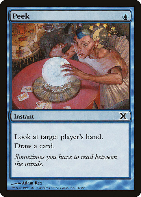 10E: Peek (Foil)
