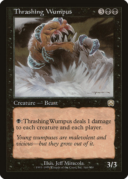 MMQ: Thrashing Wumpus (Foil)