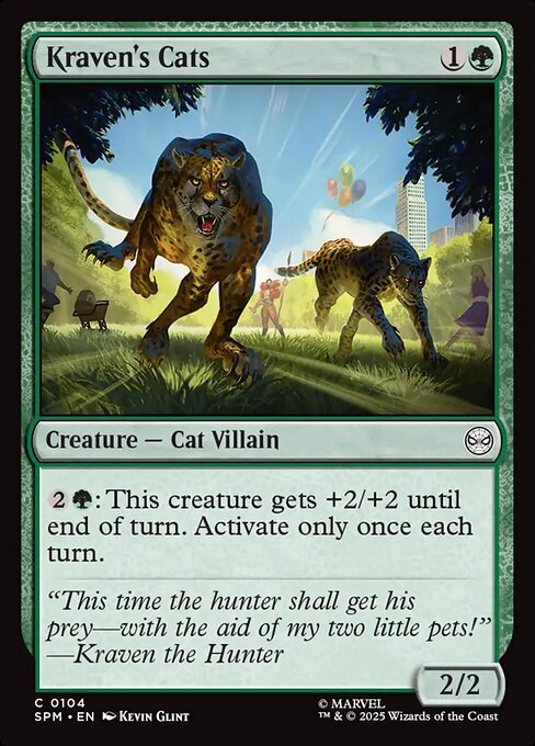 SPM: Kraven's Cats (Foil)