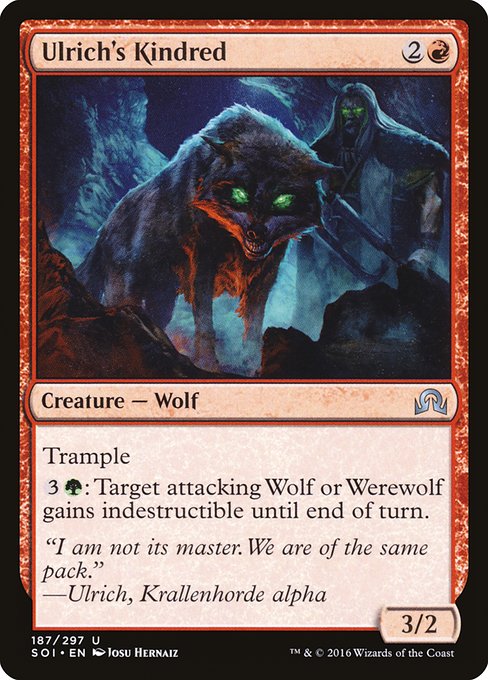 SOI: Ulrich's Kindred