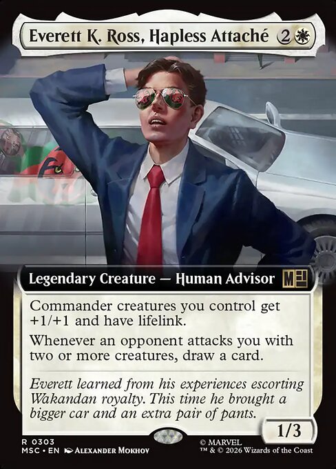 MSC: Everett K. Ross, Hapless Attache (Extended Art)