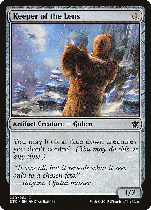 DTK: Keeper of the Lens (Foil)