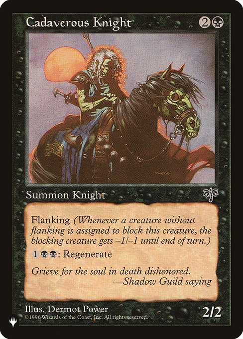 PLST: Cadaverous Knight
