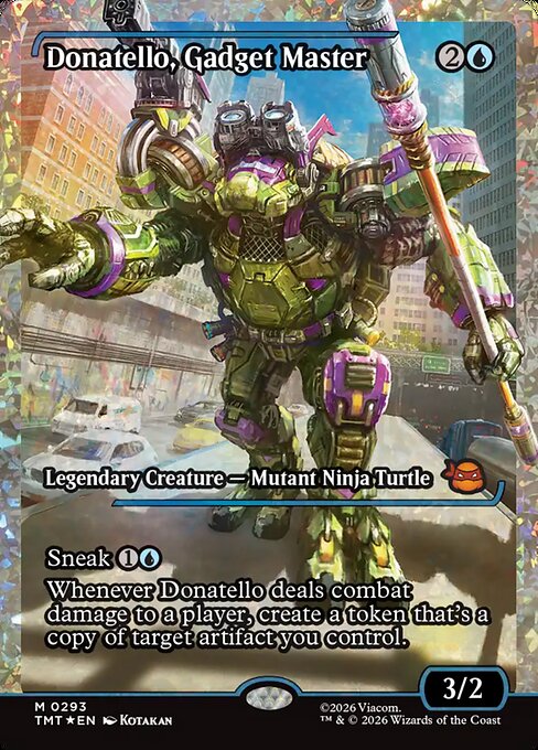 TMT: Donatello, Gadget Master (Showcase) (Fracture Foil)