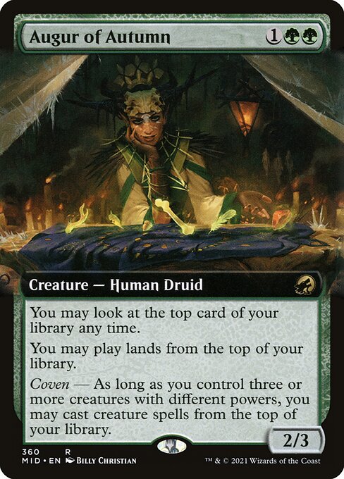 MID: Augur of Autumn (Extended Art) (Foil)