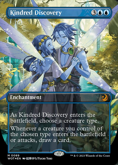 WOT: Kindred Discovery (Anime Borderless) (Confetti Foil)