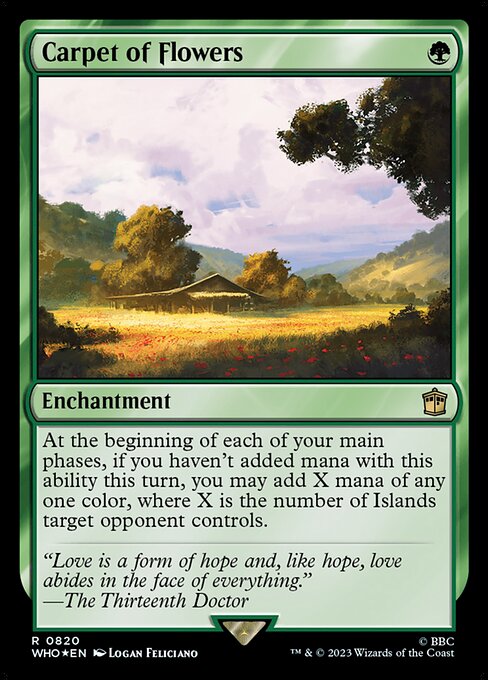 WHO: Carpet of Flowers (Surge Foil)