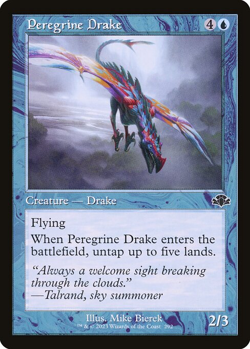 DMR: Peregrine Drake (Retro Frame)