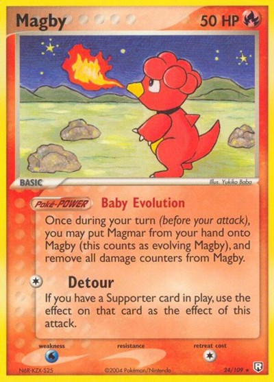 RR: Magby (Reverse Holofoil)