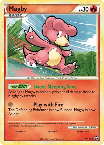 TM: Magby (Reverse Holofoil)