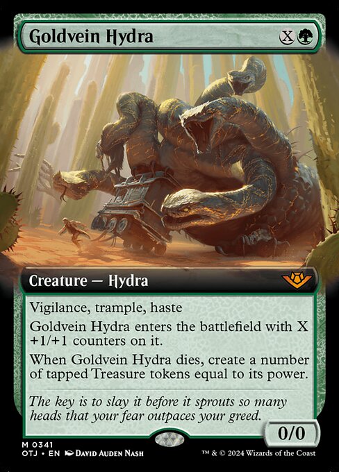 OTJ: Goldvein Hydra (Extended Art) (Foil)