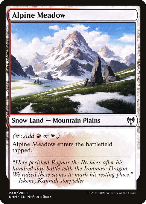 KHM: Alpine Meadow