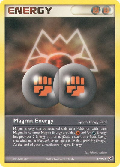 MA: Magma Energy (Reverse Holofoil)