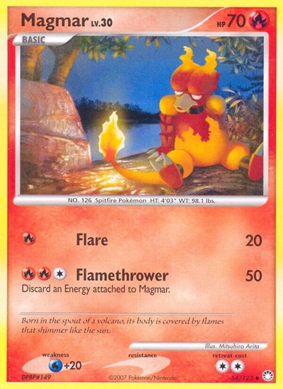 MT: Magmar (Reverse Holofoil)