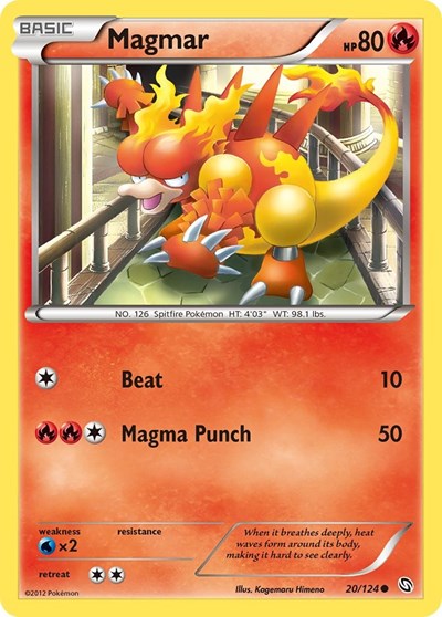 DRX: Magmar (Reverse Holofoil)