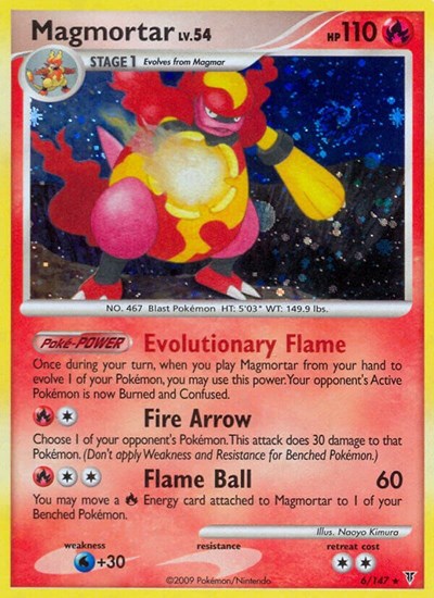 SV: Magmortar (Reverse Holofoil)