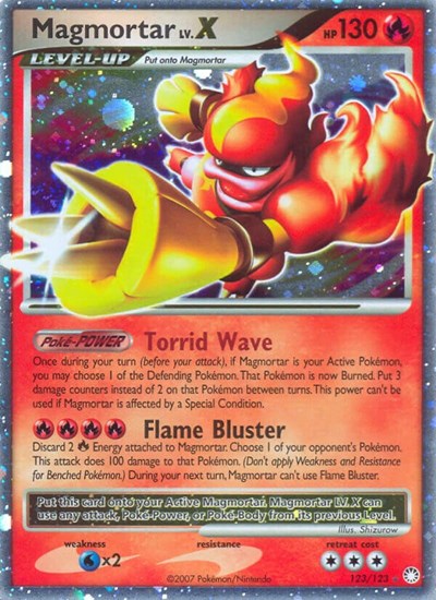 MT: Magmortar Lv.X (Holofoil)