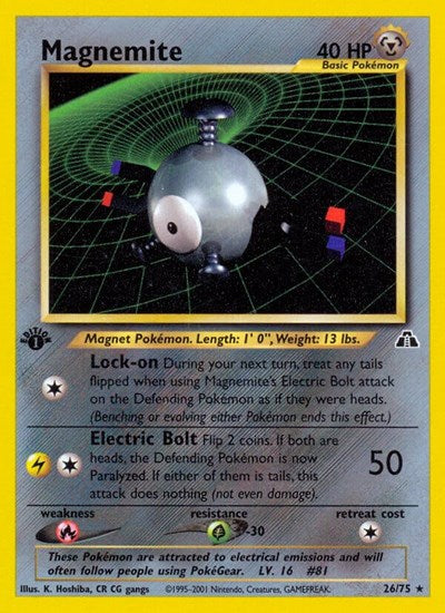 N2: Magnemite (26) (1st Edition)