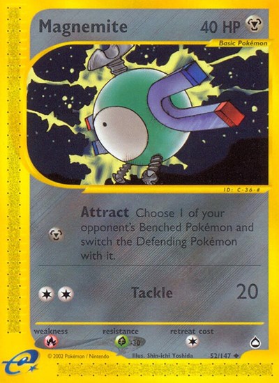 AQ: Magnemite (52) (Reverse Holofoil)