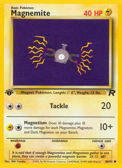 TR: Magnemite (1st Edition)