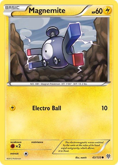 PLS: Magnemite (43) (Reverse Holofoil)