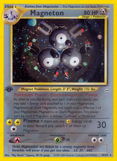 N3: Magneton (1st Edition Holofoil)