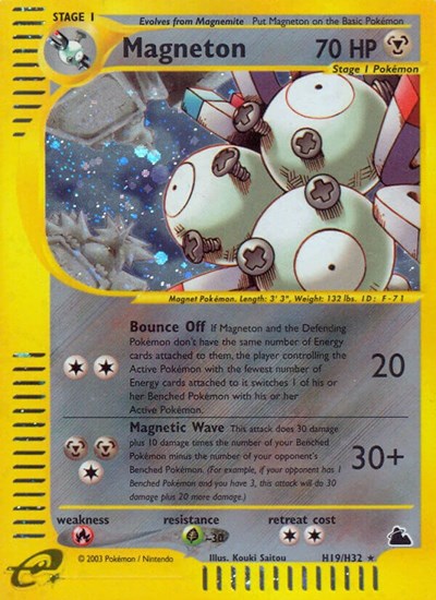 SK: Magneton (H19) (Holofoil)
