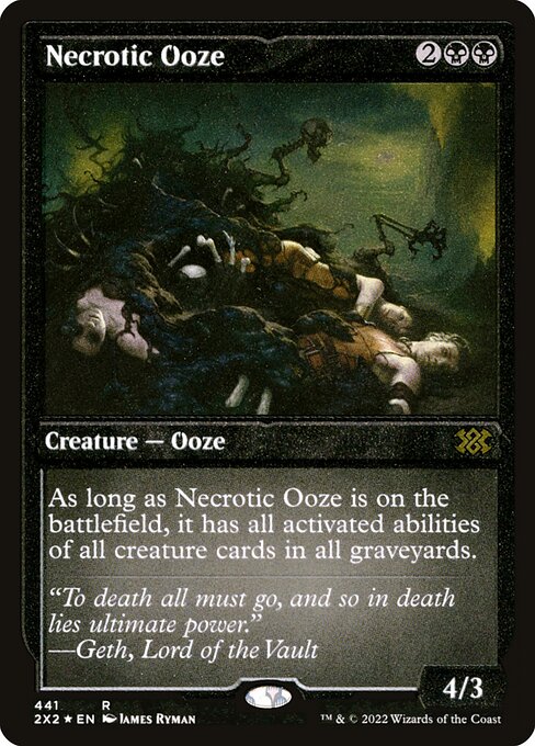 2X2: Necrotic Ooze (Foil Etched)