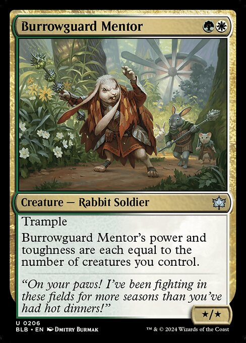 BLB: Burrowguard Mentor (Foil)