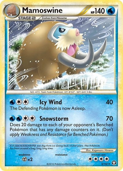 TM: Mamoswine (Reverse Holofoil)