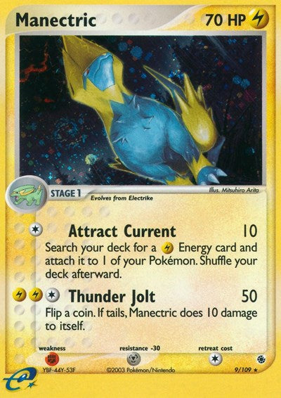 RS: Manectric - 9/109 (Holofoil)