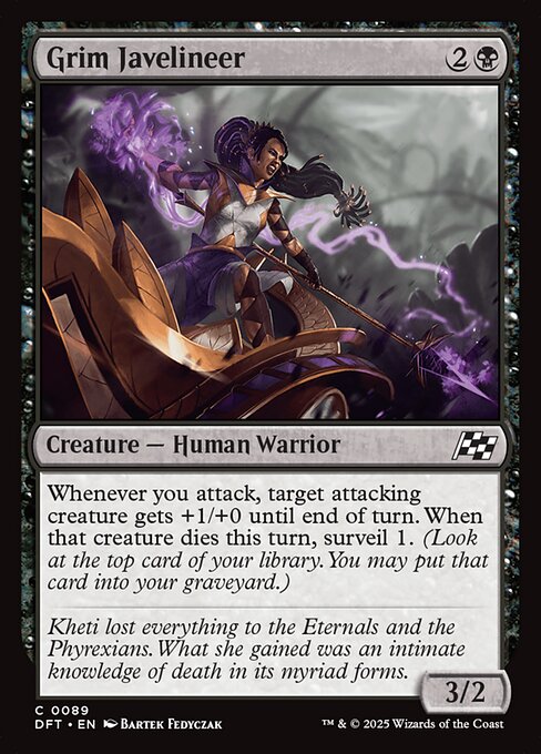 DFT: Grim Javelineer (Foil)