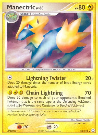 MT: Manectric (Reverse Holofoil)