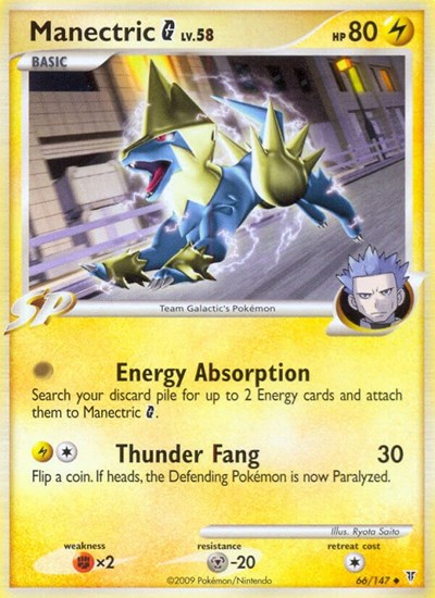 SV: Manectric G (Reverse Holofoil)