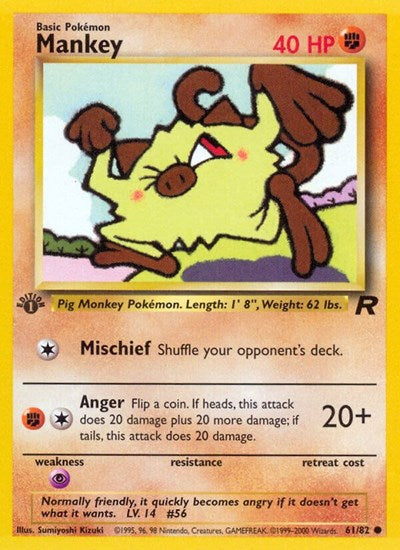 TR: Mankey (1st Edition)
