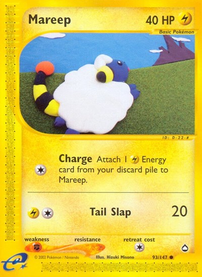 AQ: Mareep (Reverse Holofoil)