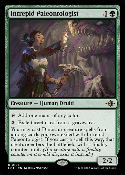 LCI: Intrepid Paleontologist