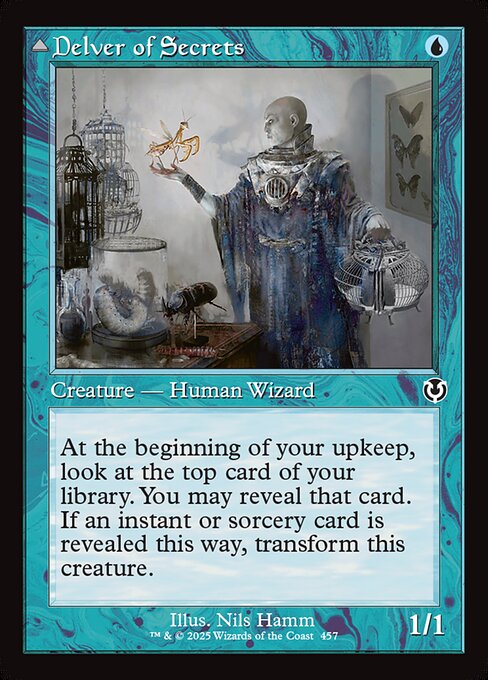 INR: Delver of Secrets (Retro Frame)
