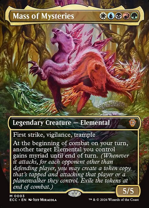 ECC: Mass of Mysteries (Borderless) (Foil)