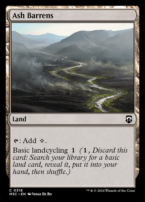 M3C: Ash Barrens (Foil)