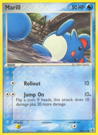 DS: Marill (Reverse Holofoil)
