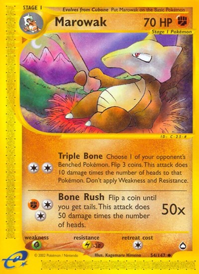 AQ: Marowak (Reverse Holofoil)