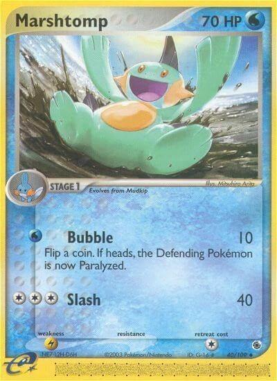 RS: Marshtomp - 40/109 (Reverse Holofoil)