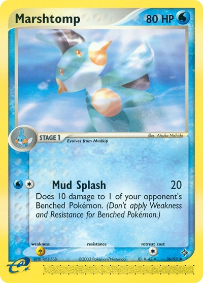 DR: Marshtomp (Reverse Holofoil)