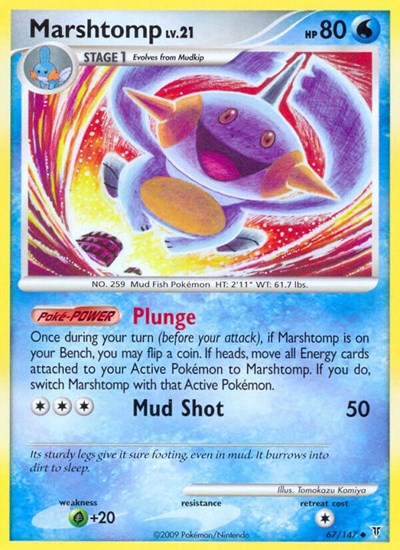 SV: Marshtomp (Reverse Holofoil)