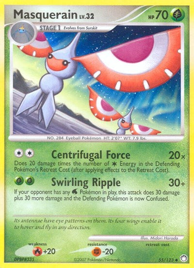 MT: Masquerain (Reverse Holofoil)