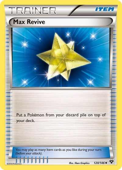 XY: Max Revive (Reverse Holofoil)